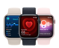 Apple Watch 9 41/Midnight Aluminum/Midnight Sport Band M/L GPS - 1180318 - zdjęcie 8